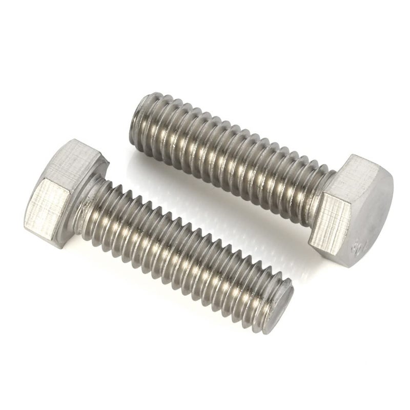 MewuDecor 1/4-20 x 2-1/2" Hex Head Cap Screws Hexagon Bolts, External Hex Drive, Stainless Steel 304, UNC Coarse Thread Fully Threaded, 25 PCS - Image 3